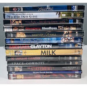 Lot 13 Drama Movies on DVD Master & Commander Legends Fall most NIP NEW except 2